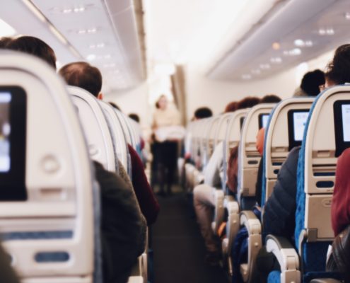 Passengers on the plane reminding us the importance of self-care and to attach our own mask first.